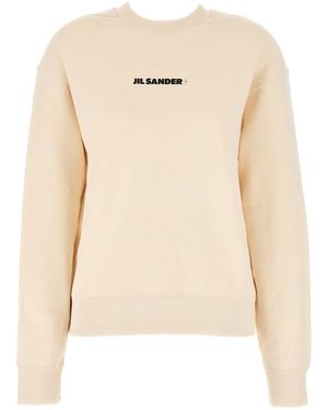 Jil Sander Clothing Sweatshirts - Natural
