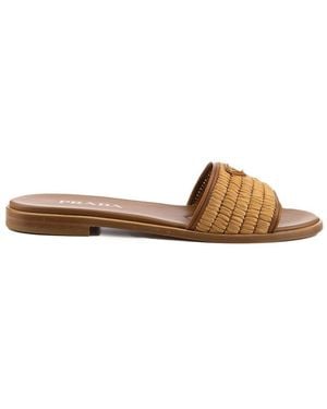 Prada Shoes Slippers - Metallic