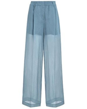 Brunello Cucinelli Pants - Blue