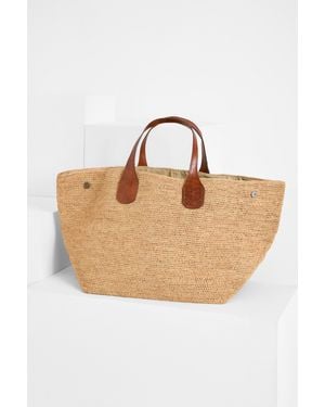 IBELIV Rio Tea Raffia Crochet Bag - Natural