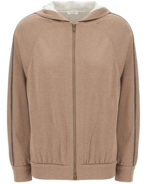 Brunello Cucinelli Clothing Sweatshirts - Brown
