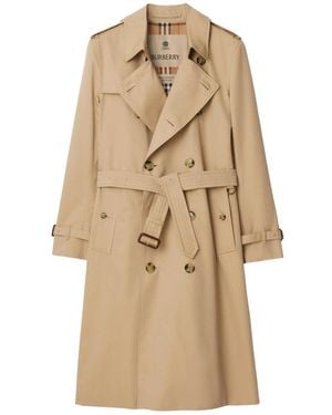 Burberry Neutrals Coats - Natural