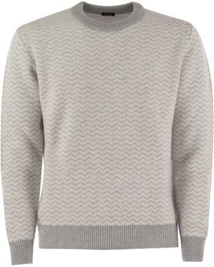 Kiton Magic Cashmere Choker - Gray