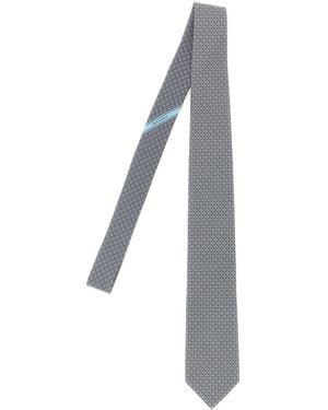 Ferragamo 'Chicca' Tie - White