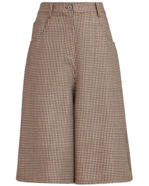 Brunello Cucinelli Cotton Bermuda Shorts - Brown