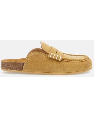 JW Anderson Jw Anderson Stitch Loafer Mules - Multicolor