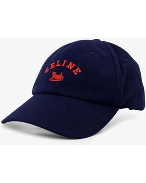 Celine Cotton Richelieu Hat - Blue