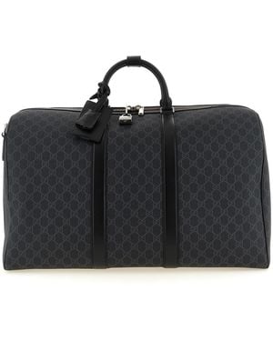 Gucci 'Gg' Large Duffel Bag - Black