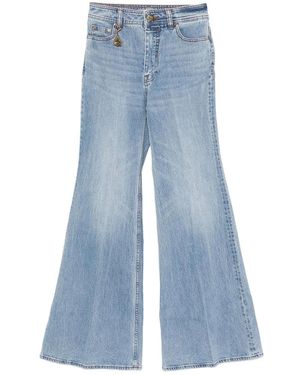 【関税&送料込】Zimmermann Jeans 関税込み】ZIMMERMANN ブルー Illustration ジーンズ ZIMMERMANN