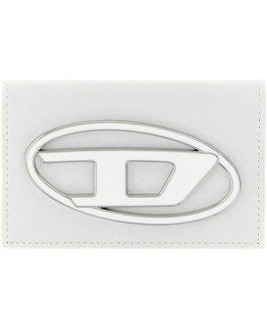 DIESEL 'Holi-D' Card Holder - Gray