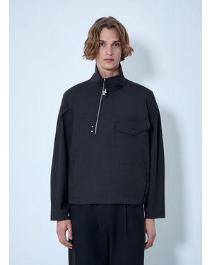 Kiko Kostadinov Farkas Pullover Jacket in Black for Men | Lyst