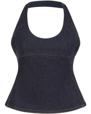 Jacquemus Le Haut De-Nimes Lavoir Top - Blue