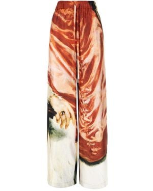 McQueen Clothing Pants - Orange