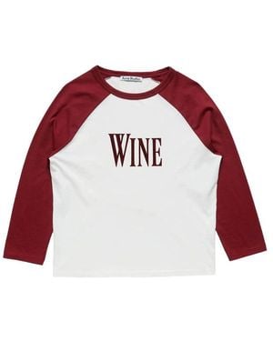 Acne Studios T-Shirts & Vests - Red