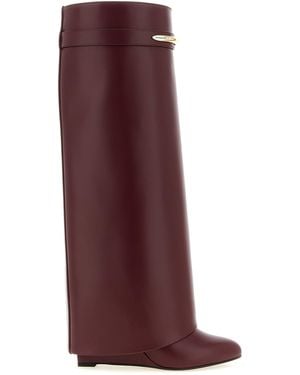 Givenchy 'Shark Pinch' Boots - Purple