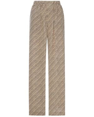 Balenciaga Monogram Pants - Natural