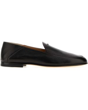 Tod's Leather Loafers - Black