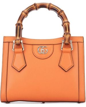 Gucci Bag With Removable Shoulder Strap - Orange