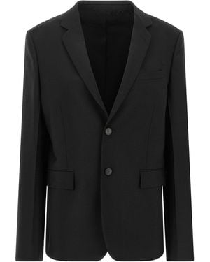 Fendi 2 Buttons Blazer - Black