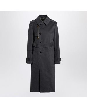 【関税&送料込】Burberry Long Ash-Coloured Cotton And Nylon Burberry Long Ash-Coloured Cotton And Nylon Trench Coat in