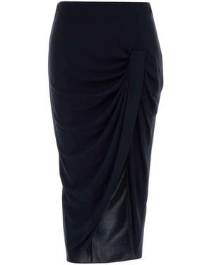 Stella McCartney Draped Skirt - Blue