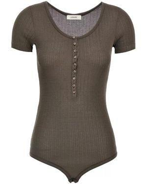Lemaire Ribbed Body - Brown