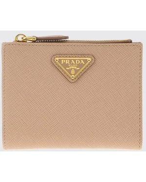 Prada Wallet - Natural