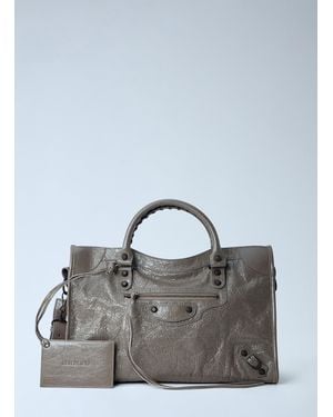 Balenciaga Le City Bag Medium - Gray