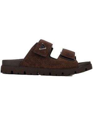 Prada Shoes Mules - Brown