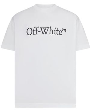 Off-White c/o Virgil Abloh Crew Neck T-Shirt With Print - White