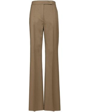 Max Mara Straight Pants - Natural