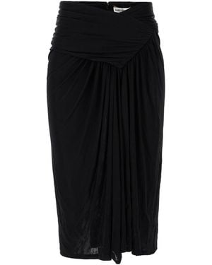 Saint Laurent Clothing Skirts - Black