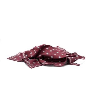 Brunello Cucinelli Pocket Square - Purple