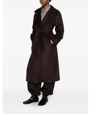 Max Mara Manuela Wool Coat - Black