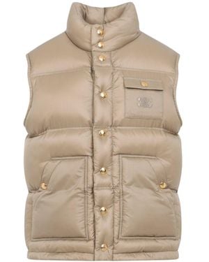 Celine Polyamide Gilet - Natural