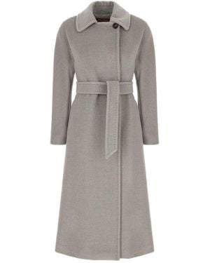 Max Mara Clothing Coats - Gray
