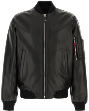 DSquared² Leather Jackets - Black