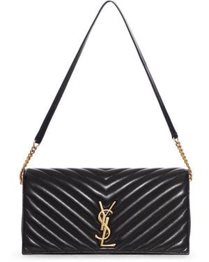 Saint Laurent Kate 99 Shoulder Bag - Black