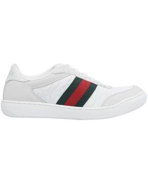 Gucci Screener Sneakers - White