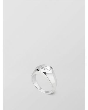 Gucci Trademark Ring - White