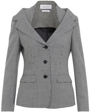 McQueen Off Shoulder Jacket Harness - Gray