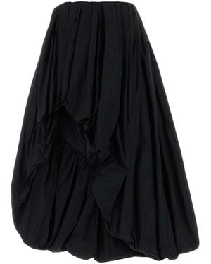 Jil Sander Polyester Skirt - Black