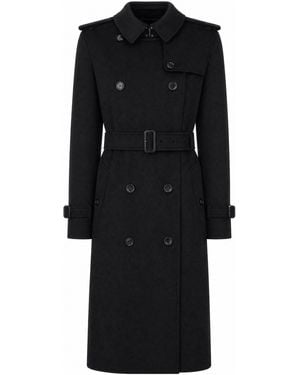 Burberry Clothing Coats - Black
