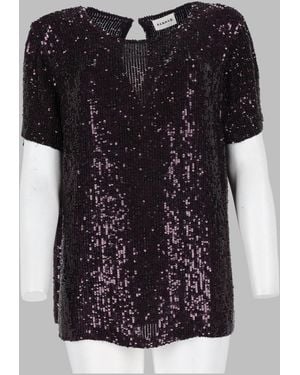 P.A.R.O.S.H. P. A.R. O.S. H. Gamma Blouse - Black