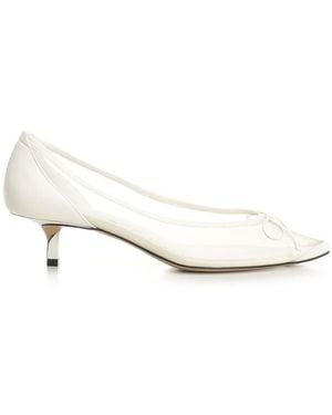 Jacquemus Tourni Low-Heeled Pumps - Natural