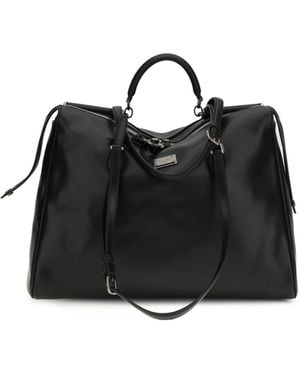Dolce & Gabbana Vittoria Shoulder Bags - Black