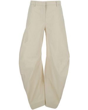 Acne Studios High-Waisted Pants - Natural