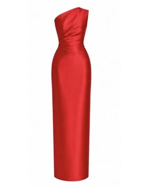 Solace London Kira Maxi Dress - Red