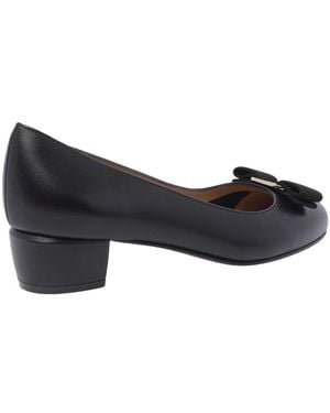 Ferragamo Vara Bow Pumps - Black