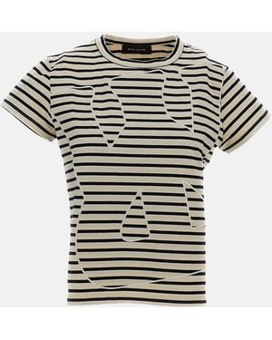 Wales Bonner Crown Cropped T-Shirt - Black